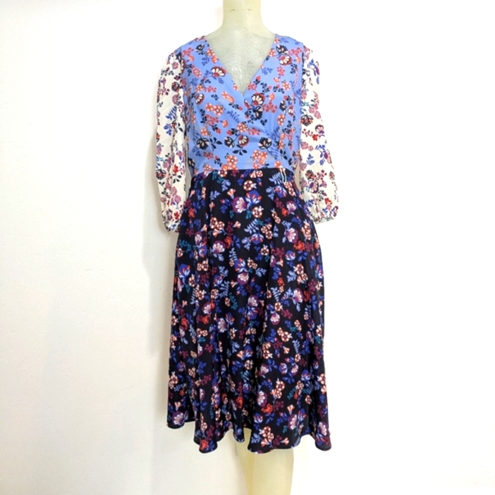 1901 Light Blue Dress